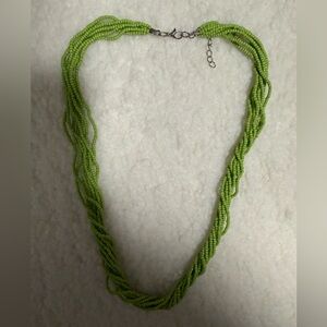 Green Beaded Necklace